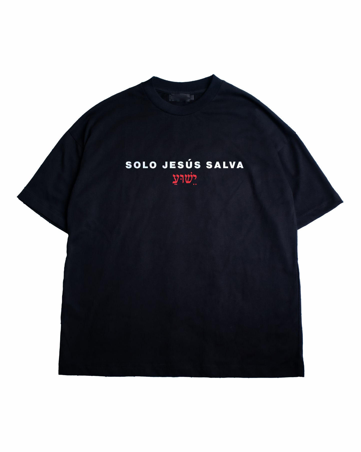 JESÚS SALVA OVERSIZE T-SHIRT